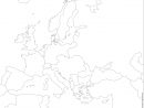 Les Frontieres De L'europe intérieur Union Européenne Carte Vierge