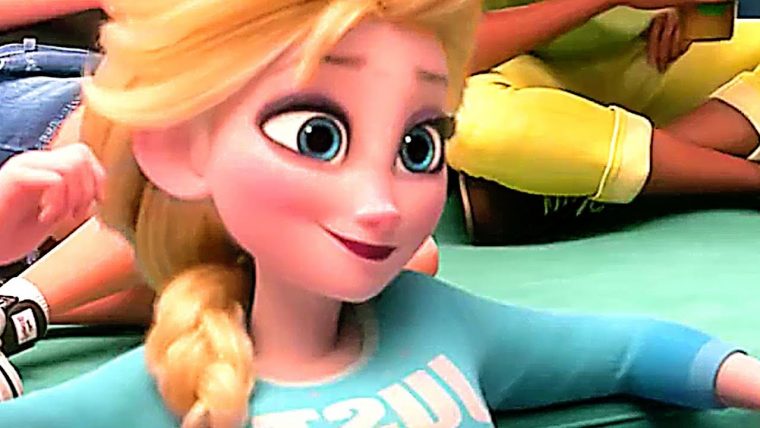 Les Mondes De Ralph 2 Bande Annonce "fête Des Princesses" (Animation, 2019)  Nouvelle destiné Coloriage Ralph La Casse