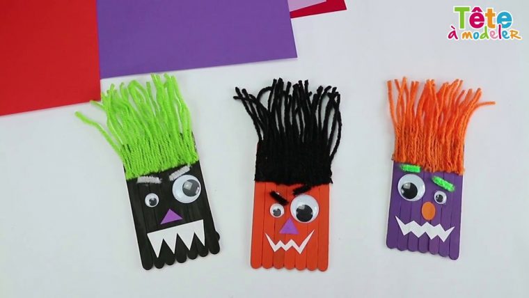 Les Monstres D'halloween En Bâtons De Glace serapportantà Bricolage Avec Baton De Bois Les Monstres D'halloween En Bâtons De Glace serapportantà Bricolage Avec Baton De Bois
