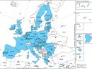 Les Pays De L'union Avec Leur Capitale concernant Carte Europe Avec Capitales