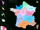 Les Régions Françaises Et Leurs Capitales - 3E - Carte dedans Carte Europe Avec Capitales