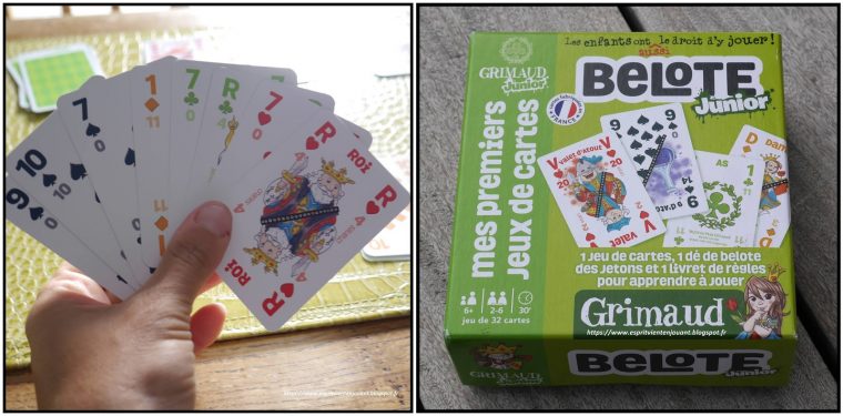L'esprit Vient En Jouant: [Jeu] La Belote : Jeux De Cartes avec Carte De France Pour Les Enfants