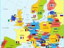 L'europe concernant Carte Europe Avec Capitales