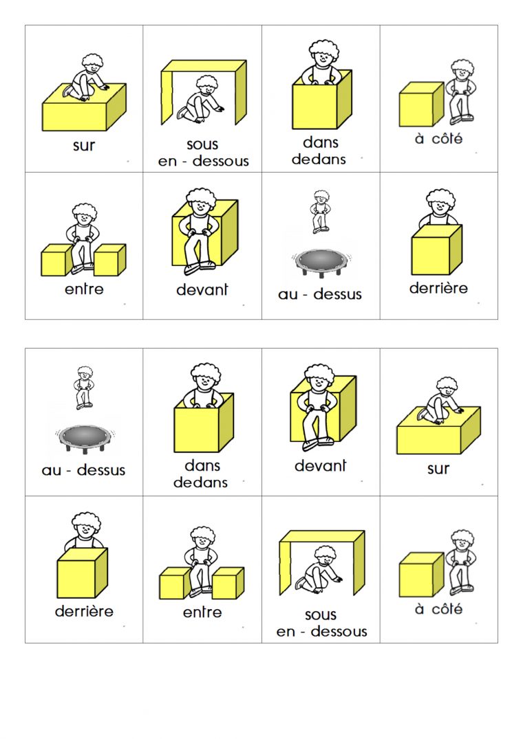 Loto – Identifier Des Positions Relatives.doc (Avec Images à Loto Espace Jeux