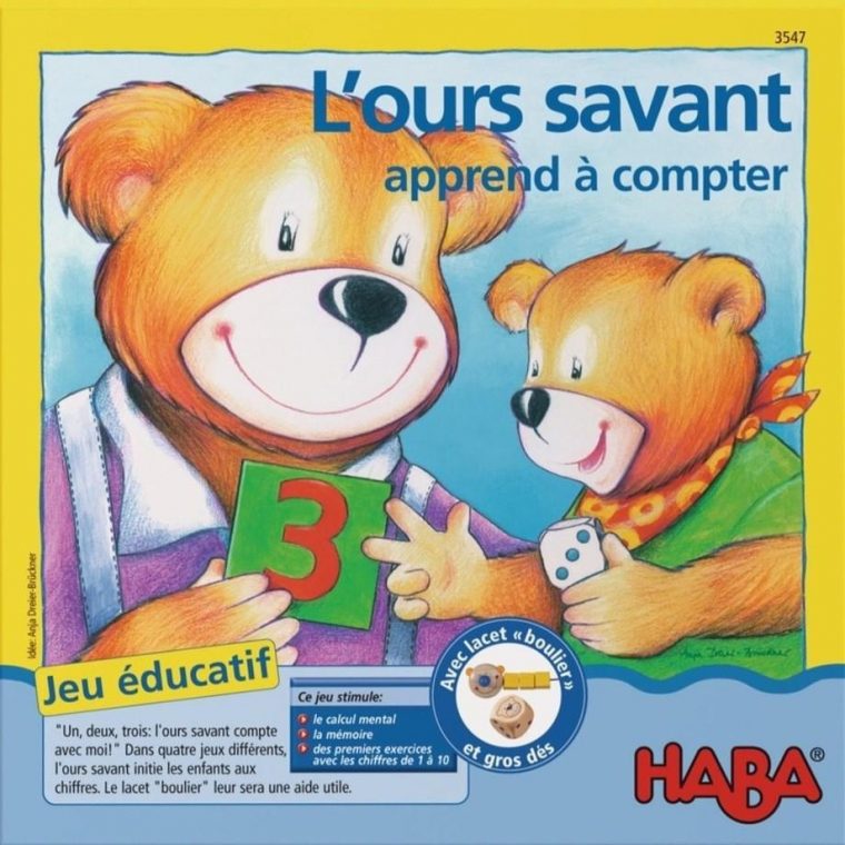 L'ours Savant Apprend À Compter Cover 22811 – Images – L'ours Savant:  Apprend À Compter (2007) – Jeux De Société – 1Jour-1Jeu encequiconcerne Ours Savant