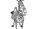 Madagascar 2: Marty Das Zebra Zum Ausmalen Zum Ausmalen - De serapportantà Madagascar Zebre