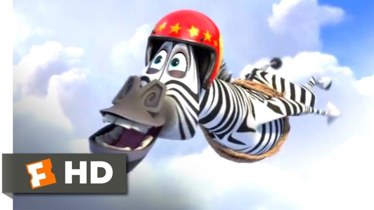 Madagascar 3 (2012) – Zebras Can Fly Scene (8/10) | Movieclips tout Madagascar Zebre