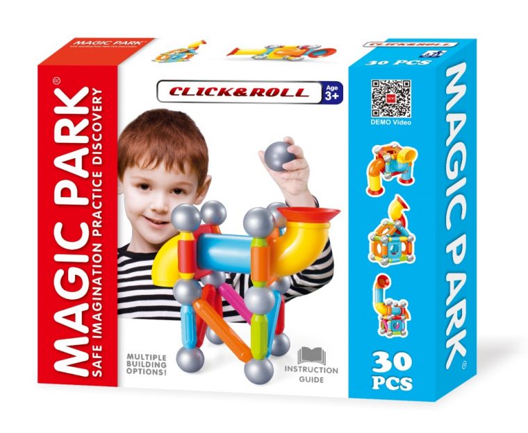 Magic Park : Jeu Magnétique D'éveil De Construction Pour Enfants À Partir  De 3 Ans (30 Pièces) destiné Jeux Pour Enfant De 3 Ans