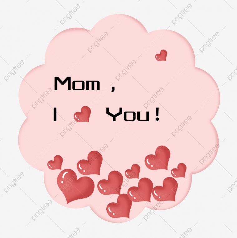 Maman Je T'aime Amour Coeur, Amour Rouge, Je T'aime tout Texte Maman Je T Aime