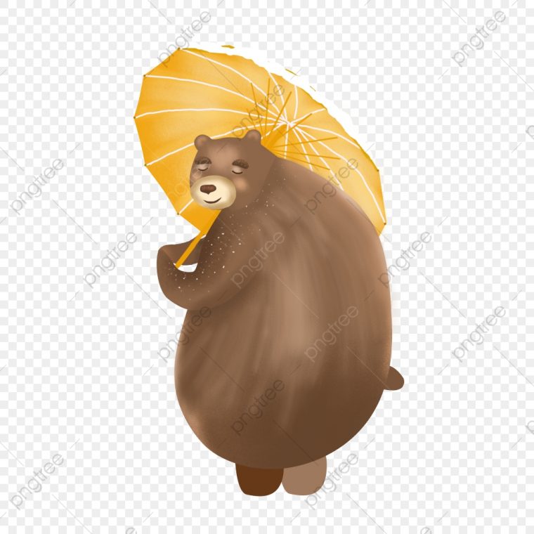 Matériel D'ours Élément De Dessin Animé Matériau Transparent tout Petit Ours Brun Dessin Animé Gratuit