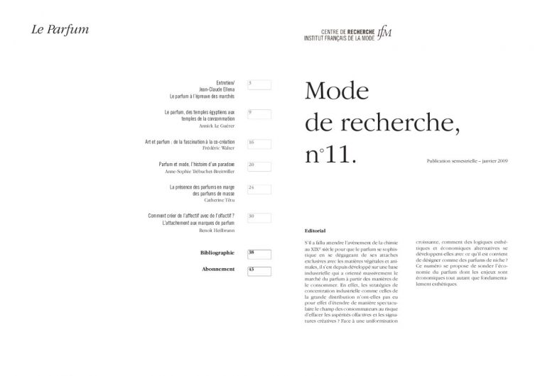 Mode De Recherche 11 By Institut Français De La Mode – Issuu intérieur Sens Olfactif