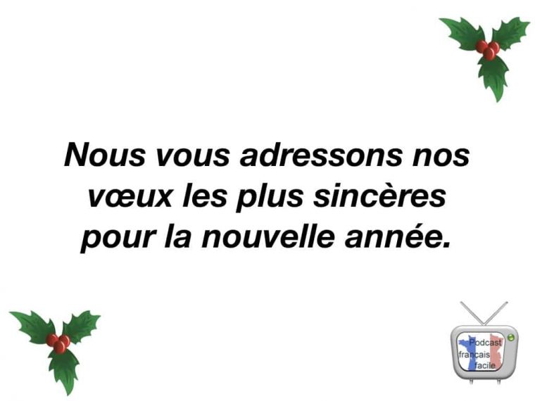 Modèle De Carte De Voeux à Poeme Voeux Nouvel An