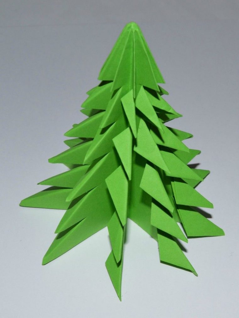 Modèle Origami Sapin Facile | Origami Sapin De Noel, Origami à Origami Sapin De Noel