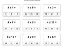 Multiplier Par 4 Fiche Multiplication Jeu Éducatif En Ligne intérieur Jeux Educatif 3 Ans En Ligne