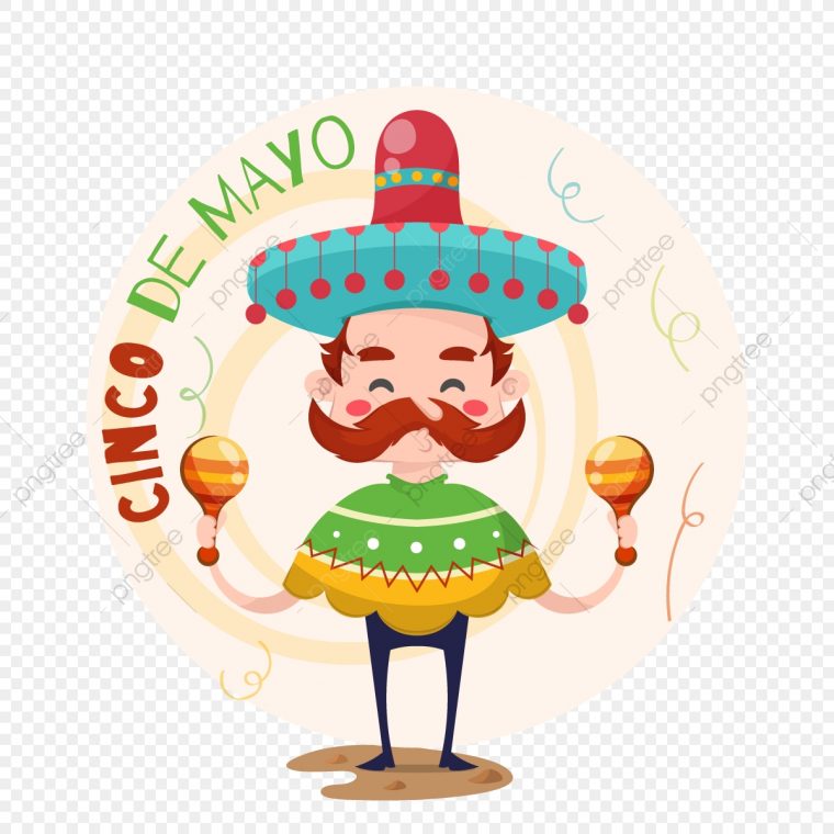 Musicien Mexicain Cinco De Mayo, Contexte, Banner, Carte Png destiné Musicien Mexicain
