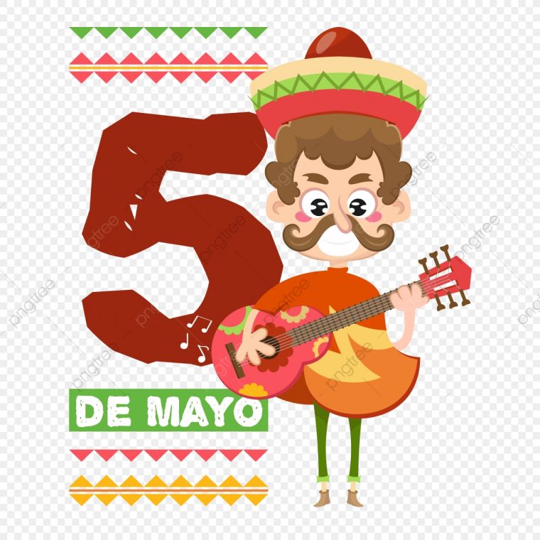 Musicien Mexicain Cinco De Mayo, Contexte, Banner, Carte Png tout Musicien Mexicain