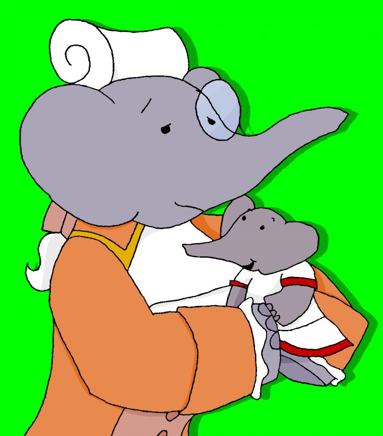 My Stuff intérieur Singe De Babar