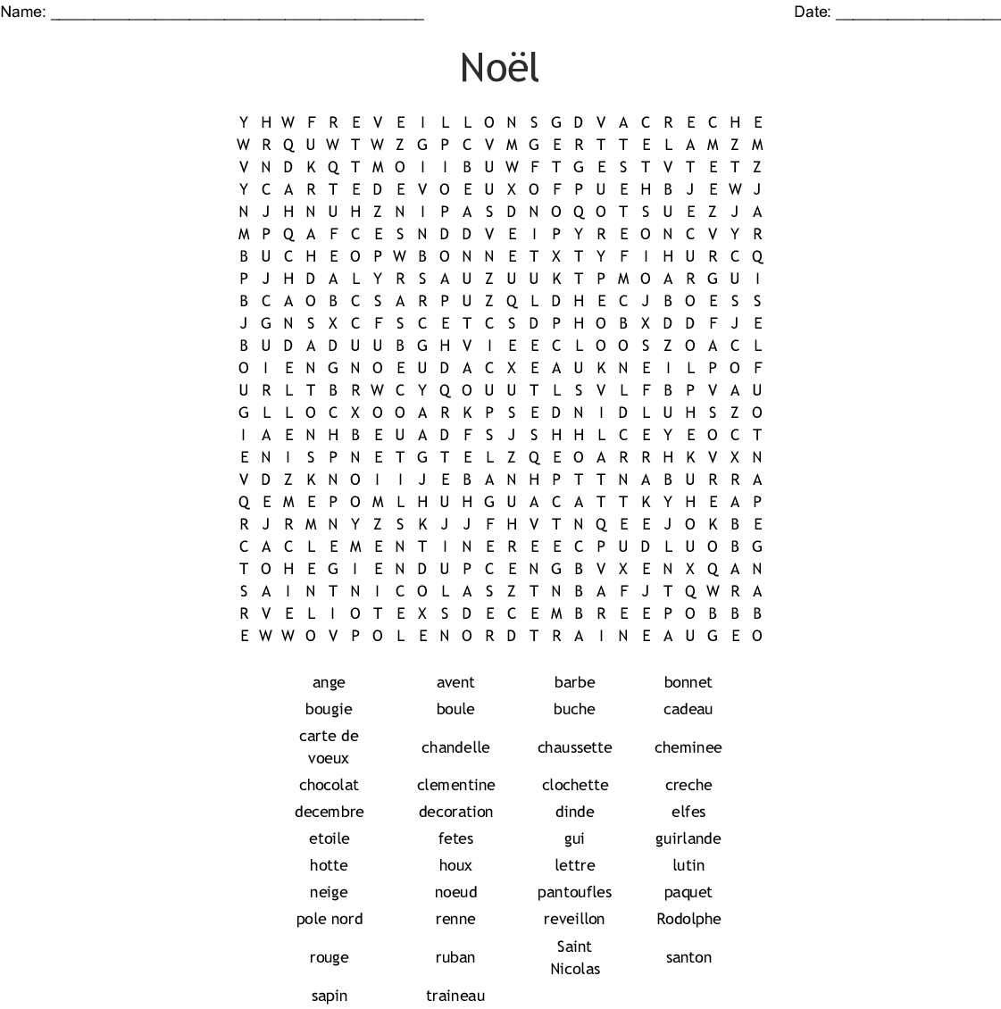 Noël Mots Croisés Crossword - Wordmint dedans Mots Croisés Noel