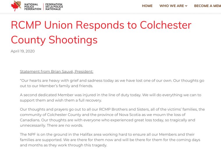 Novia Scotia Gunman Disguised As A Cop In 'fake Patrol Car serapportantà Police Script Ecole