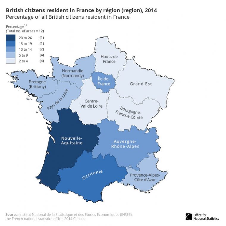 Office For National Statistics (Ons) Ar Twitter: “26% Of pour Nouvelle Region France