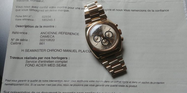 Omega Vintage Seamaster 861 Chronograph Für 2.700 € Kaufen dedans Monsieur Le Montre