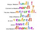 One-Click Print Document | Comptines, Comptine Maternelle tout Comptine Bonjour Madame Lundi