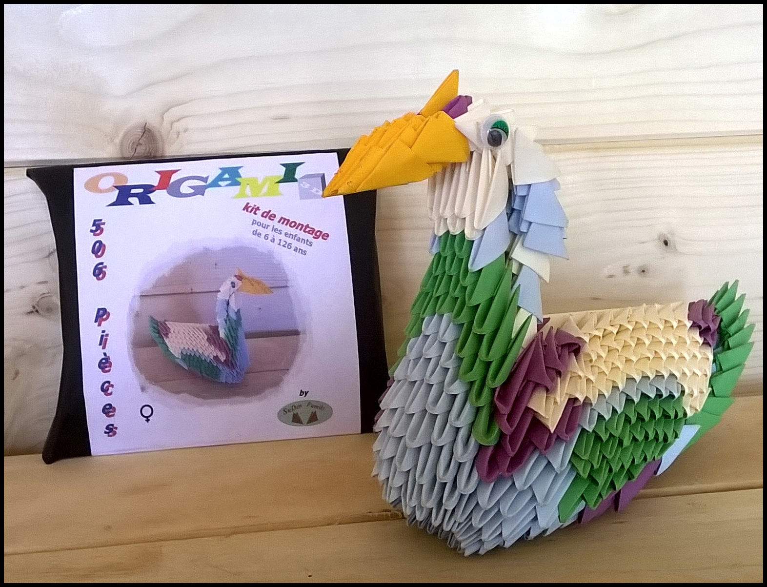 Origami 3D tout Origami Canard