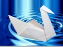 Origami Facile : 🦢 Cygne ❤️ avec Origami Facile A Faire En Français