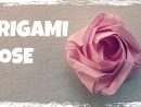 Origami Facile - Faire Une Rose En Papier destiné Origami Rose Facile A Faire