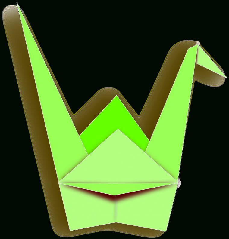 Origami Grue Canard – Images Vectorielles Gratuites Sur Pixabay tout Origami Canard