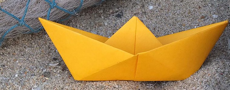 Origami Petit Bateau De Papier – Little Urban avec Origami Petit Bateau