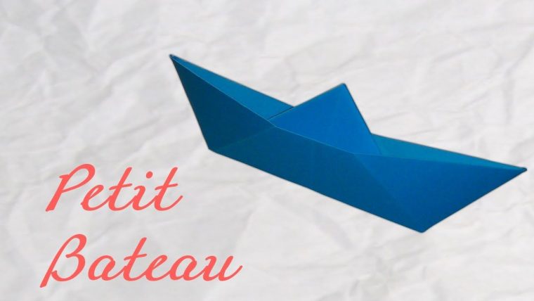 Origami ! Un Petit Bateau – Small Boat Paper [ Hd destiné Origami Petit Bateau