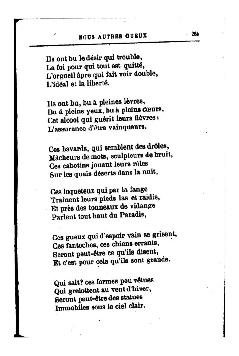 Page:richepin – La Chanson Des Gueux, 1881.djvu/302 – Wikisource destiné Dans La Nuit De L Hiver Chanson