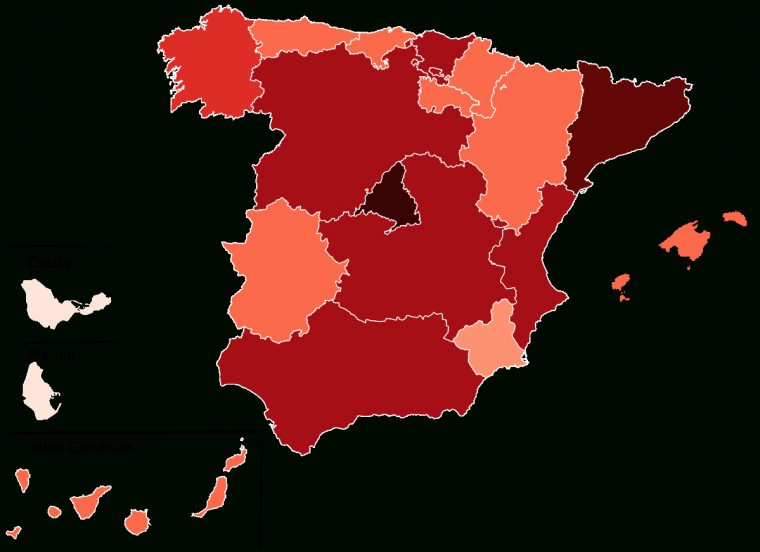 Pandémie De Covid-19 En Espagne — Wikipédia intérieur Chiffres Espagnol 1 À 1000