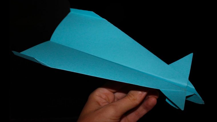 Papierflieger – Bastelanleitung Für Canard [Hd, Schnabelflugzeug, Origami,  Falten, Tutorial] à Origami Canard