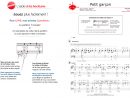 Partition Piano Petit Garçon (Chanson De Noël) | Partitions concernant Chanson Dans Son Manteau Rouge Et Blanc