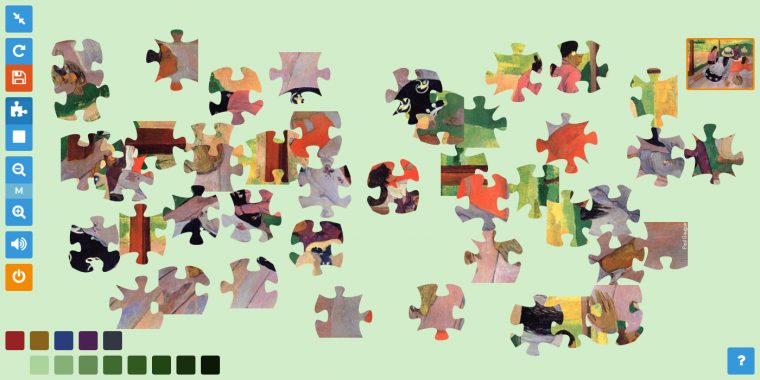 Pauzzle, Le Jeu En Ligne Pour Les Passionnés D'art Et Du destiné Puzzle En Ligne Enfant Pauzzle, Le Jeu En Ligne Pour Les Passionnés D'art Et Du destiné Puzzle En Ligne Enfant