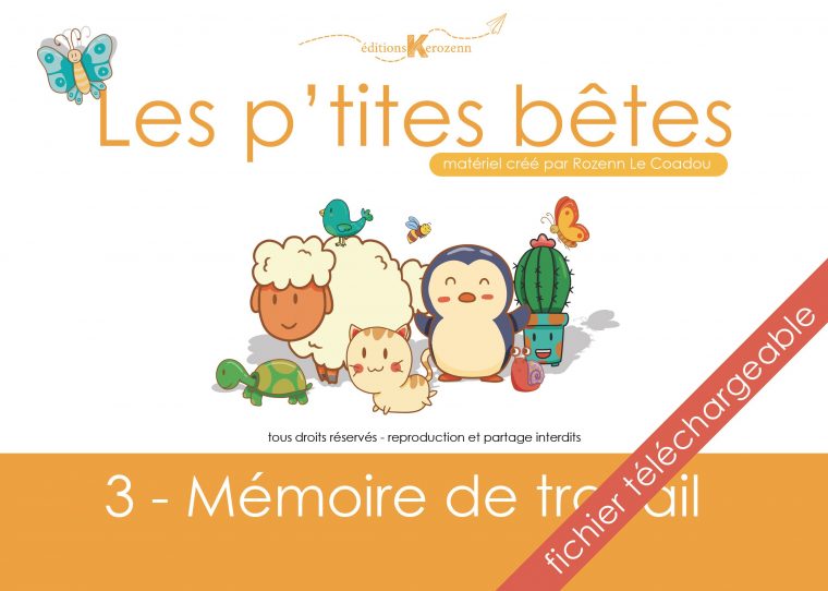 Pdf Les P'tites Bêtes – Mémoire – Kerozenn dedans Jeux De Mémoire Visuelle À Imprimer