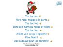 Père Noël Frappe À La Porte … - Ppt Télécharger dedans Chanson Dans Son Manteau Rouge Et Blanc