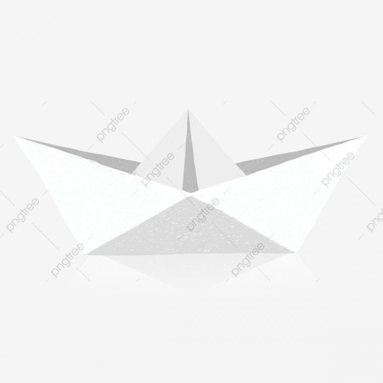 Petit Bateau En Papier Avec Éléments Commerciaux, Dessin avec Origami Petit Bateau