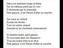 Petit Garcon Version Instrumentale Mp3 Télécharger pour Chanson Dans Son Manteau Rouge Et Blanc