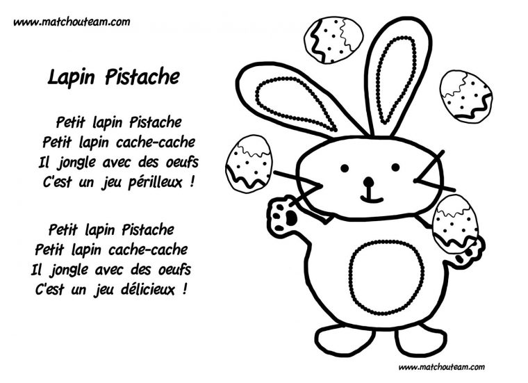 Petit Lapin Pistache, Comptine Pour Pâques | Easter à Chanson Enfant Lapin