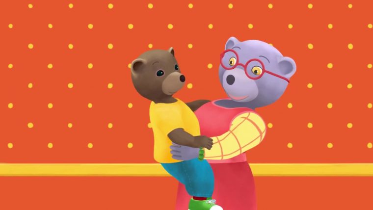 Petit Ours Brun 3D – Un Cadeau Pour Nounou avec Petit Ours Brun Dessin Animé Gratuit