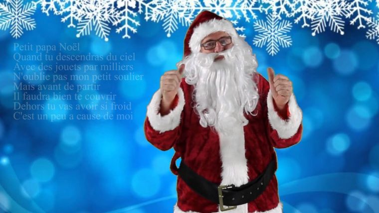Petit Papa Noël En Lsq à Petit Papa Noel Video