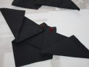 Pliage De Serviette En Forme De Chauve Souris pour Origami Chauve Souris
