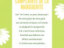 Poésie :complainte De La Marguerite - Tête À Modeler dedans Poeme Les Fleurs