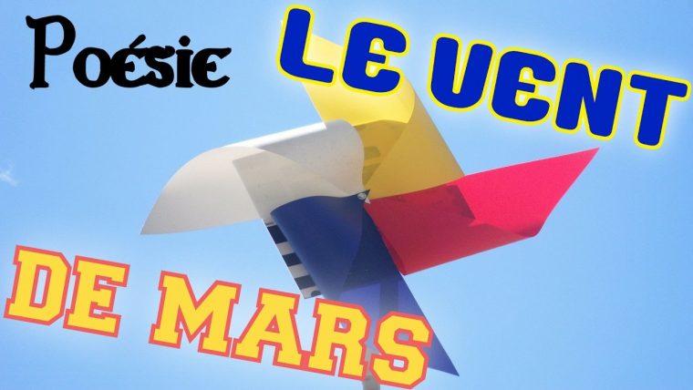 Poésie 💨 Le Vent De Mars De Jean Orizet 💨 (Avec Images pour Mars De Maurice Careme A Imprimer