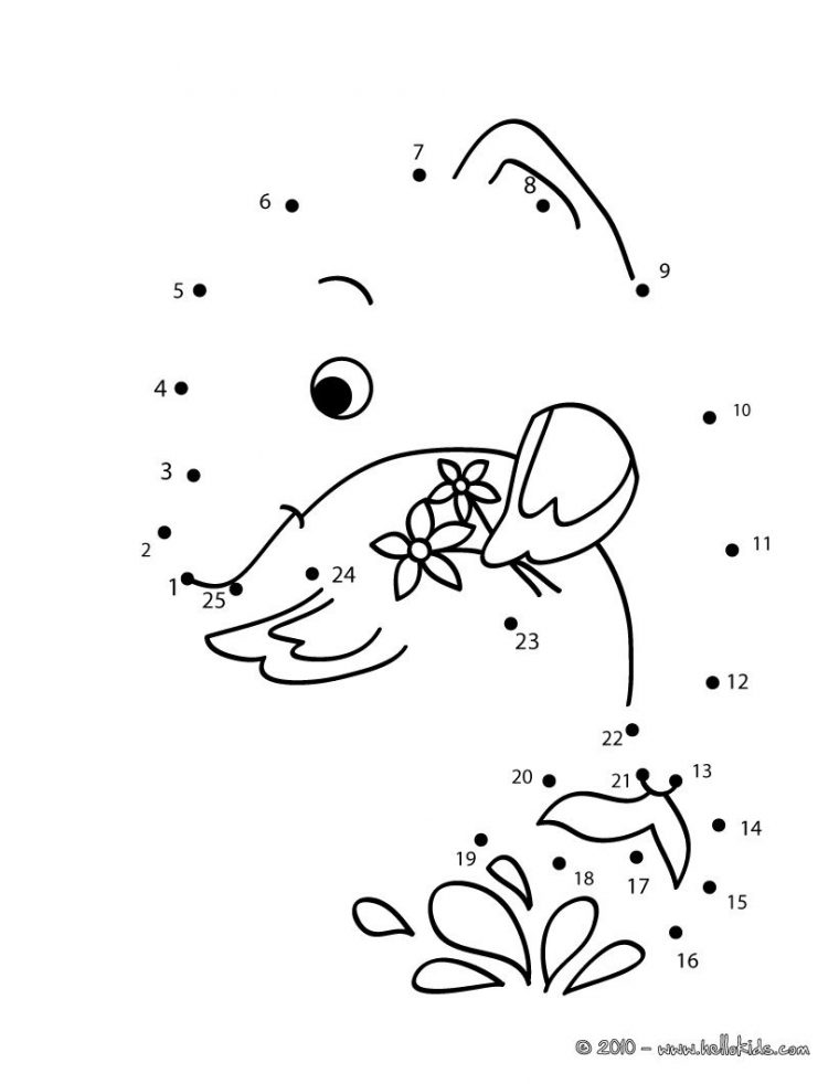 Points À Relier Dauphin | Dolfijnen, Kleurplaten, Waterdieren dedans Point À Relier Alphabet