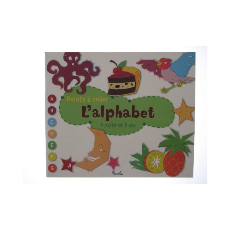 Points À Relier L'aphabet À Partir De 5 Ans. – Livres Et tout Point À Relier Alphabet