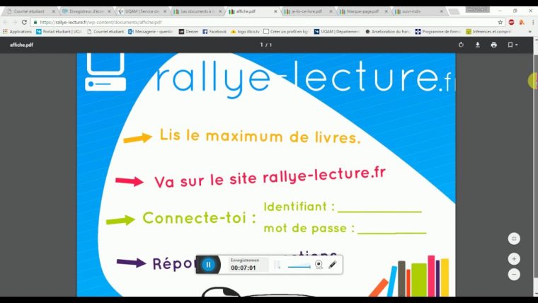 Présentation Rallye Lecture – avec Rallye Lecture Fr Ma Classe